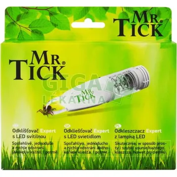 Antiparazitikum pro psa Odklíšťovač Mr.Tick s LED svítilnou