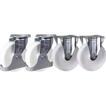 Příplatek - Sada polyamidových koleček, průměr 125 mm - Musí být objednána s vozíkem!