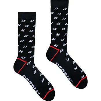 Pánské ponožky NEBBIA - Sportovní ponožky unisex 104 (black) - 43-46