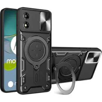 Pouzdro na mobilní telefon Kryt Motorola Moto E13 Techsuit CamGuard Pro - černý