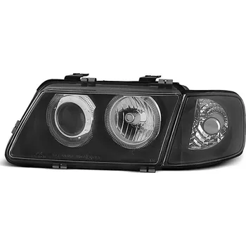 Přední světlomet TUNING-TEC Přední světla Audi A3 8L 96-00 Angel Eyes - černé 1