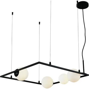 ACA DECOR Závěsné svítidlo QUADRO Avangarde, 4xG9, IP20, OD91584PB