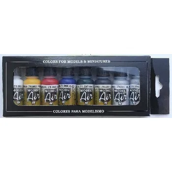 Modelářská barva Vallejo Airbrush Color set 8 pcs