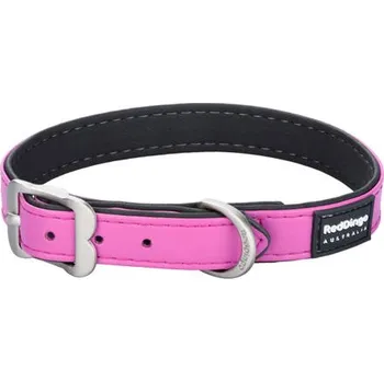 Obojek pro psa Obojek Red Dingo Elegant 15 mm x 24-30 cm - Tmavěrůžová