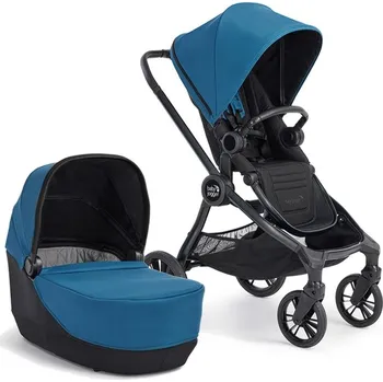 Kočárek Baby Jogger BabyJogger CITY SIGHTS 4WM AKČNÍ set 2v1 (kočárek+korba) vč. madla DEEP TEAL