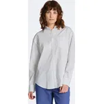 KOŠILE GANT REL STRIPED POPLIN SHIRT WHITE