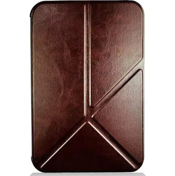 Pouzdro na čtečku elektronické knihy ARMORI STANDER S166, pouzdro se stojánkem Origami pro Amazon Kindle 3 Keyboard - hnědé + BONUSY