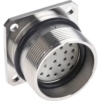 Elektrická zásuvka Lapp Kulatý konektor, Montáž na panel, počet kontaktů: 26, Zásuvka, pohlaví kontaktu: samice, IP65