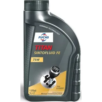 Převodový olej PŘEVODOVÝ OLEJ FUCHS 75W FE TITAN SINTOFLUID 1L