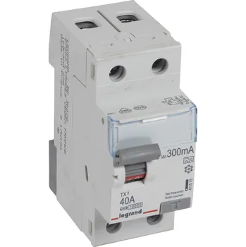 Proudový chránič TX3 CHRÁN. 2P 40A 300MA A *411575 Legrand