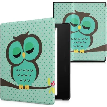 Pouzdro na čtečku elektronické knihy Pouzdro KW Mobile - Sleeping Owl - KW4941724 - pro Amazon Kindle Oasis 2/3 - vícebarevné + BONUSY