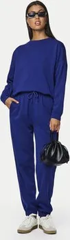 Dámské kalhoty Pieces Teplákové kalhoty Chili 17113436 Modrá Regular Fit S