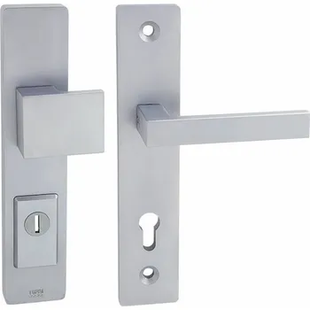 Dveřní kování MP Kování TI - FORTE PLUS 3214, madlo + klika, PZ - na vložku, s