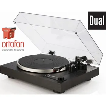 Gramofon DUAL CS 518 High Fidelity + Ortofon Quintet RED - Audiofilský gramofonový přístroj pro náročné posluchače s vestavěným vypínatelným PHONO předzesilovačem a MM přenoskou Ortofon