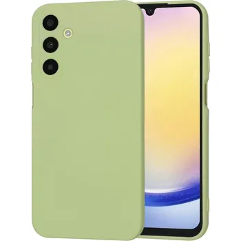 Pouzdro na mobilní telefon Kryt Samsung Galaxy A25 5G Techsuit SoftFlex - matcha