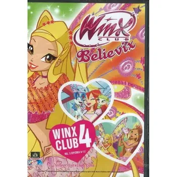 DVD film Winx Club - 4. série vol.3, epizody 9-11 - DVD