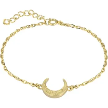 Náramek Genco Náramek z chirurgické oceli měsíc GBSS208GD Délka náramku: 15,5+3 cm