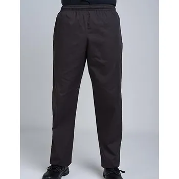 Gastro oděv Dennys London Unisex kuchařské kalhoty DC15 Black 4XL