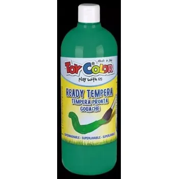 Vodová barva Temperové barvy Toy Color 1 ks x 1000 ml – tmavě zelená