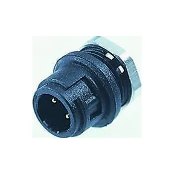 Elektrická zásuvka binder Kulatý konektor, Montáž na panel, počet kontaktů: 8, Zástrčka, pohlaví kontaktu: Samec, IP40