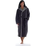 Pánský župan s kapucí Tampa duo antracit 39 59 9551 - XL