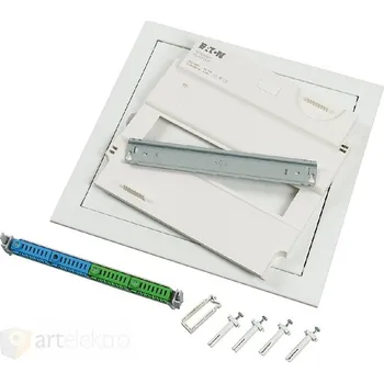 Stavebniny Eaton KLV-SF1UPP-4PR Sada vnitřního vybavení rozvodnice KLV-12…, pod omítku, superploché dveře, bezšr.svork, 1řada, 14mod *178850