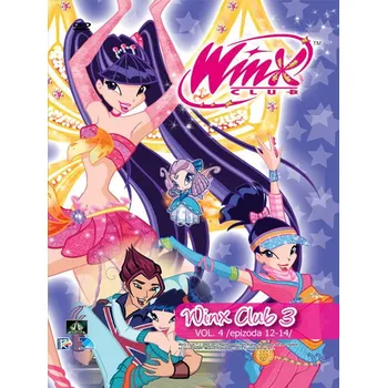 DVD film Winx Club - 3. série, epizody 12-14 - DVD