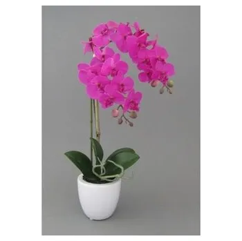 umělá květina Orchidej v květináči, 43 cm 1116010-83