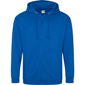 Pánská mikina Just Hoods Pánská mikina na zip JH050 Royal Blue XL