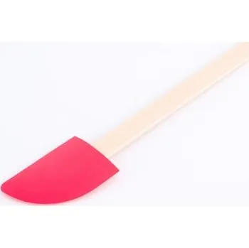 Kuchyňská stěrka Stěrka kuch. 26cm, 7,5x4cm silik./dřevo