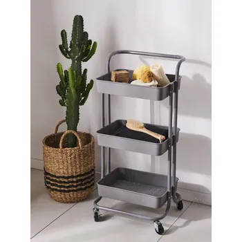 police Sinsay - Kovová nástěnná polička - šedá - 1158Q-90X - 1158Q-90X-ONE-1