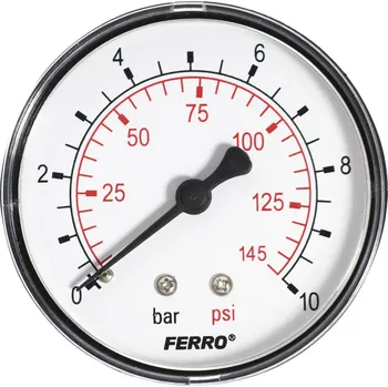 manometr G1/4"x0-10bar zadní pr.63mm