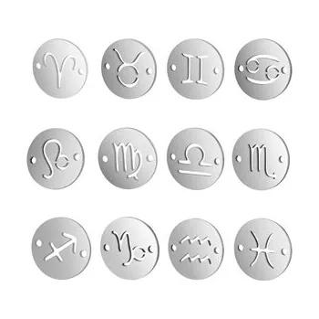 Přívěsek OK1240-02 Ocelová komponenta - znamení horoskopu