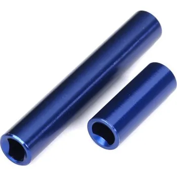 RC náhradní díl Traxxas hřídel centrální vnější hliníková modrá (pro TRX-4m High Trail)