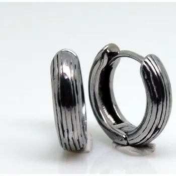 Náušnice Steel Edge Náušnice z chirurgické oceli WJHE836