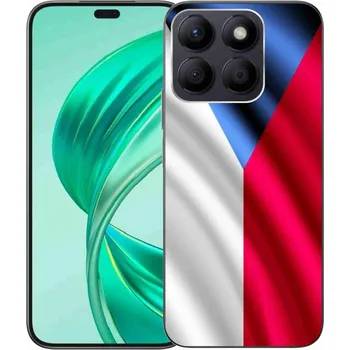 Vlajka Gelový kryt mmCase na Honor X8b - česká vlajka