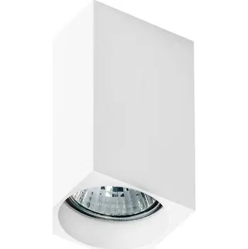 Stropní bodové přisazené svítidlo AZzardo Mini Square white AZ1381 GU10 1x50W IP20 5,6cm hranaté bílé