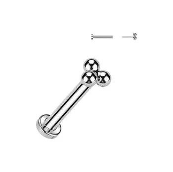 Piercing TIT1123-1208 Piercing do brady - PUSH IN labreta titan