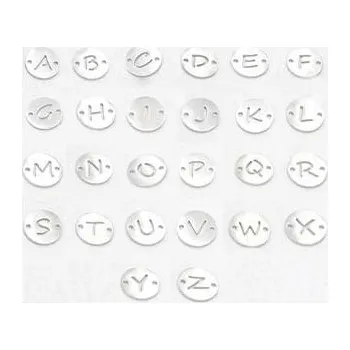 Souprava šperků OK1239-M Ocelová komponenta - iniciála - písmeno