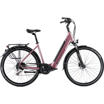 Jízdní kolo Elektrokolo STORM E-Diamond 1 low step HR3 020 522 Wh 19" růžová.
