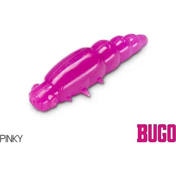 Nástraha Umělá larva Delphin Bugo Cheese 4cm_Pinky_15ks