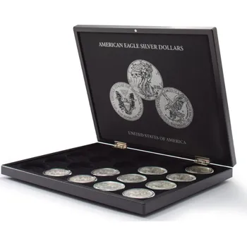 Obal pro sběratelský předmět Etuje pro stříbrné 1 oz mince American Silver Eagle (20ks)