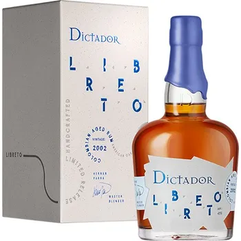 Rum Dictador Libreto AO 2002 0,7 l 43%
