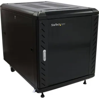PC skříň StarTech.com RK1236BKF, 12U, 800kg, Malá serverová skříň