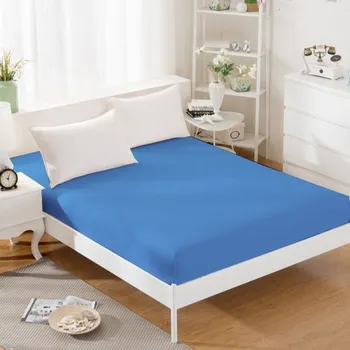 Prostěradlo Jersey prostěradlo s gumkou 160/200 cm ECONOMY - modrá