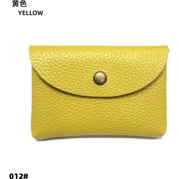 Peněženka Elegantní minimalistická dámská peněženka - žlutá