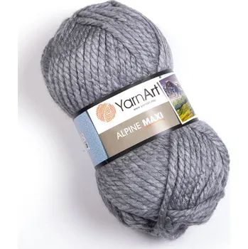 Příze YarnArt Alpine Maxi Alpine Maxi: Alpine Maxi 669 šedá +doprava zdarma při nákupu nad 1990 Kč+dárek zdarma