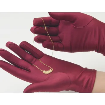 Rukavice JK Prezentační rukavice pro klenotníky bordó