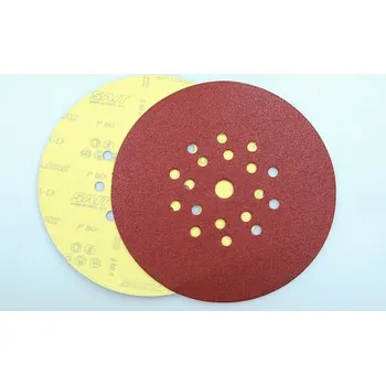 Brusný papír SAIT Disk brusný papír na suchý zip VAD 225 mm P80 F19 SAITAC