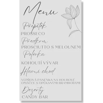 Party nádobí Personal Menu - Elegant Zvolte množství: od 11 ks do 30 ks